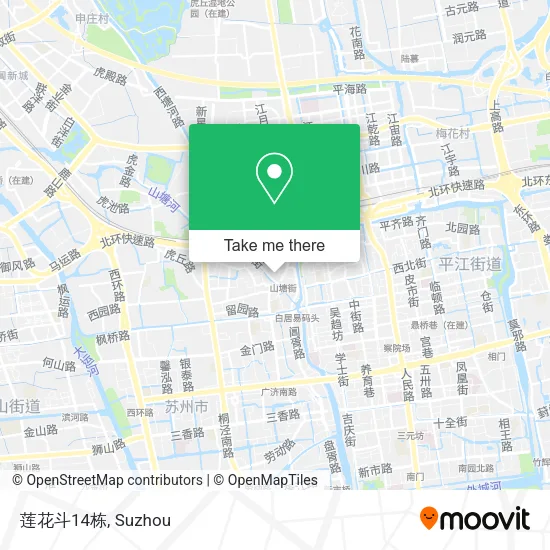 莲花斗14栋 map