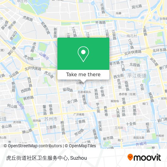 虎丘街道社区卫生服务中心 map
