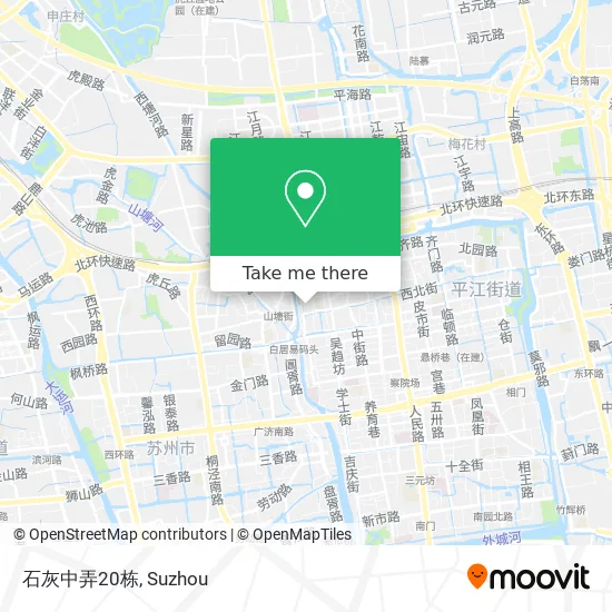 石灰中弄20栋 map