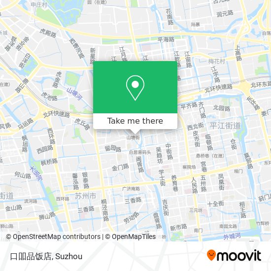 口吅品饭店 map
