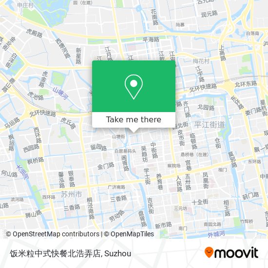 饭米粒中式快餐北浩弄店 map