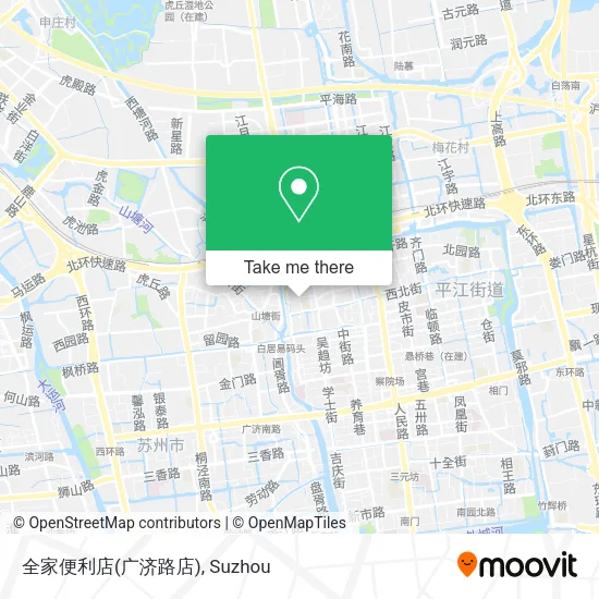 全家便利店(广济路店) map