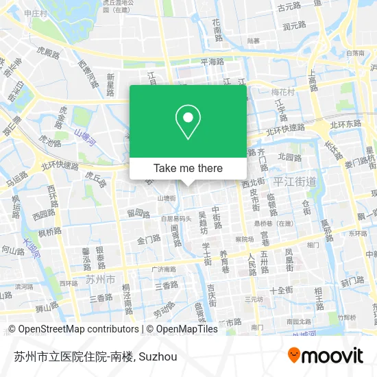 苏州市立医院住院-南楼 map