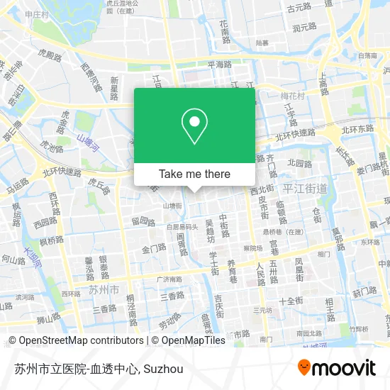 苏州市立医院-血透中心 map