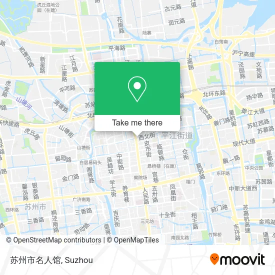 苏州市名人馆 map