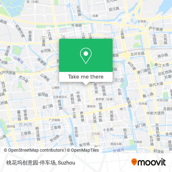 桃花坞创意园-停车场 map