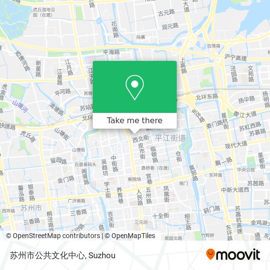 苏州市公共文化中心 map