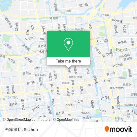 吾家酒店 map