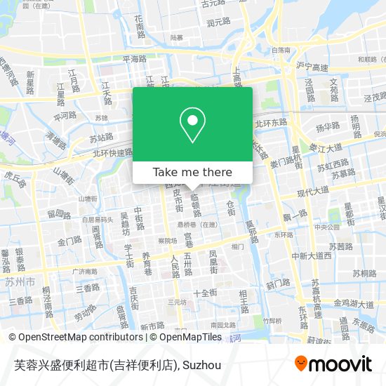 芙蓉兴盛便利超市(吉祥便利店) map