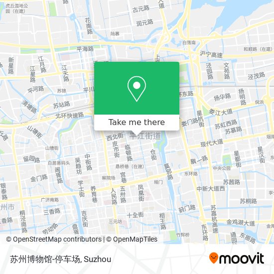 苏州博物馆-停车场 map