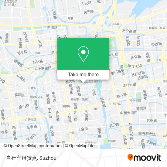 自行车租赁点 map