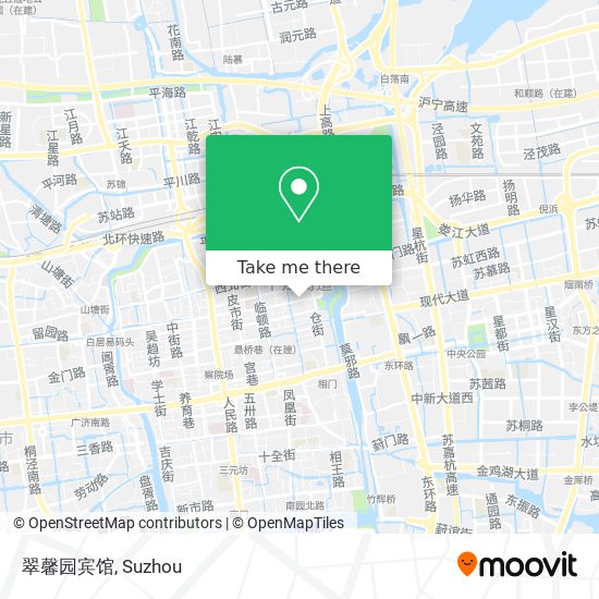 翠馨园宾馆 map