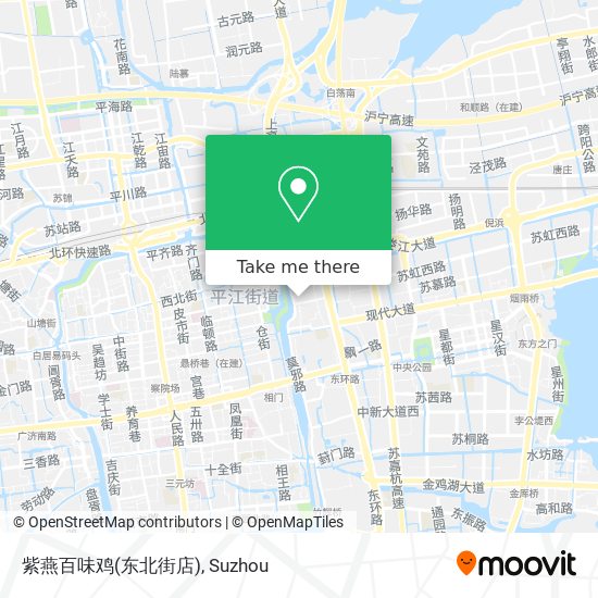紫燕百味鸡(东北街店) map