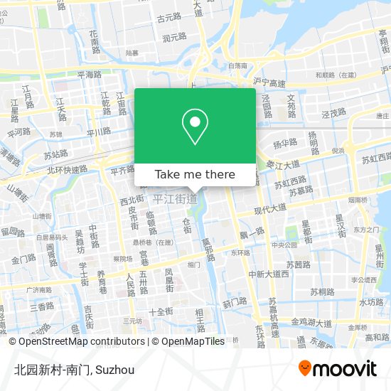 北园新村-南门 map