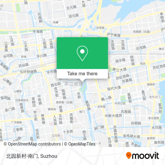 北园新村-南门 map