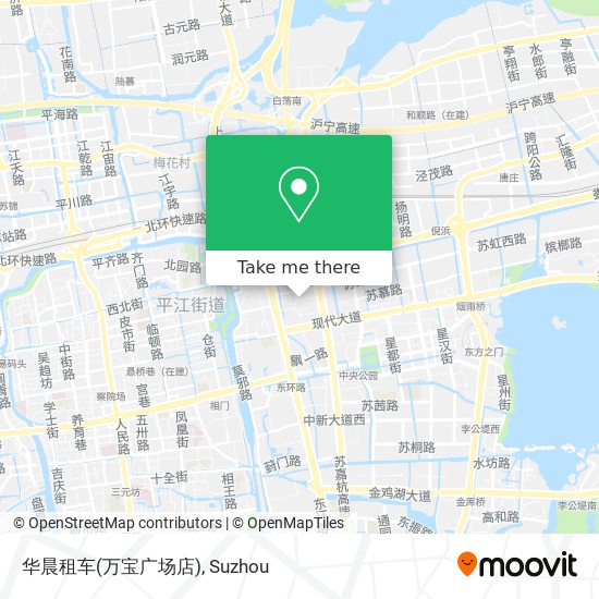 华晨租车(万宝广场店) map