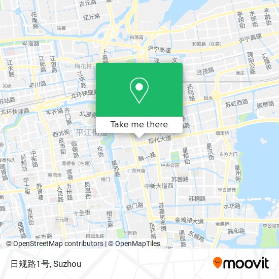 日规路1号 map