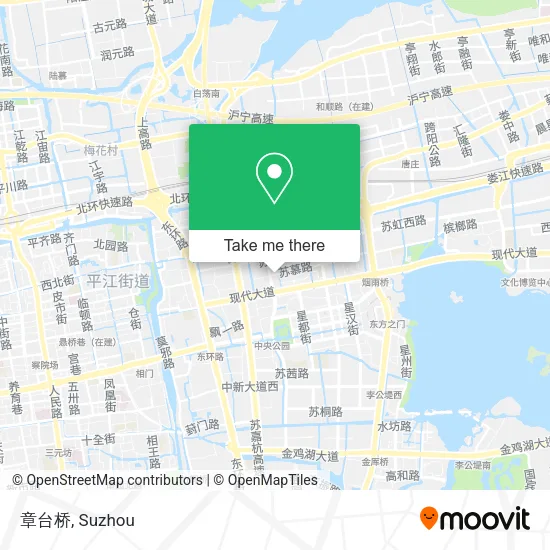 章台桥 map
