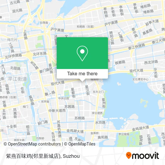 紫燕百味鸡(邻里新城店) map