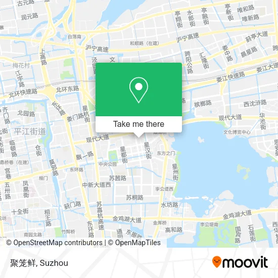 聚笼鲜 map