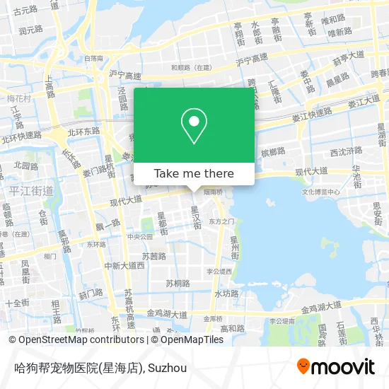 哈狗帮宠物医院(星海店) map