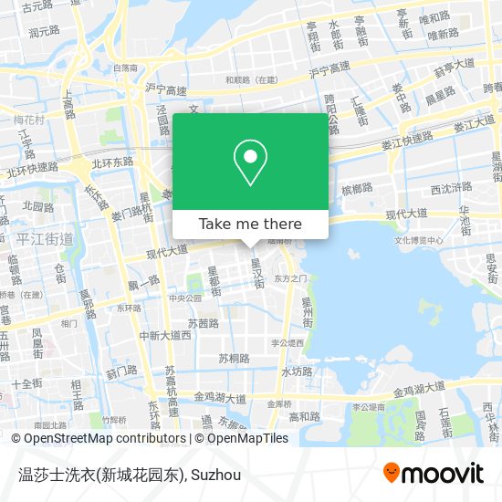 温莎士洗衣(新城花园东) map