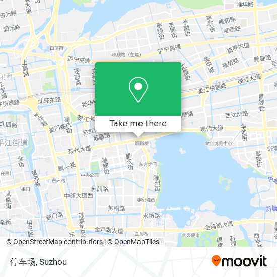停车场 map