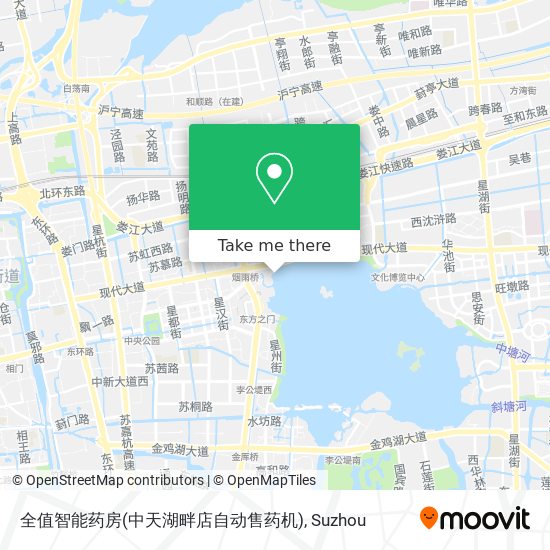 全值智能药房(中天湖畔店自动售药机) map