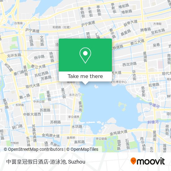 中茵皇冠假日酒店-游泳池 map