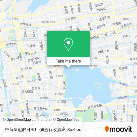 中茵皇冠假日酒店-旗舰行政酒廊 map
