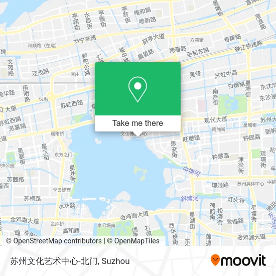 苏州文化艺术中心-北门 map