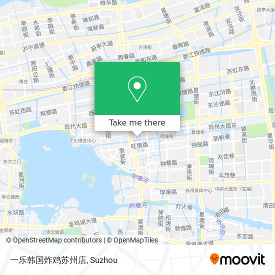 一乐韩国炸鸡苏州店 map