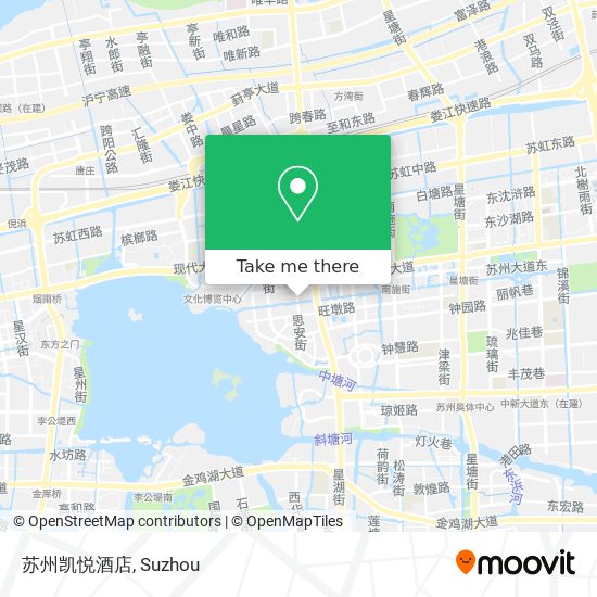 苏州凯悦酒店 map