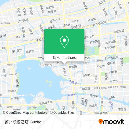 苏州凯悦酒店 map