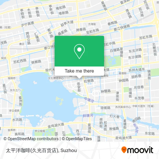 太平洋咖啡(久光百货店) map