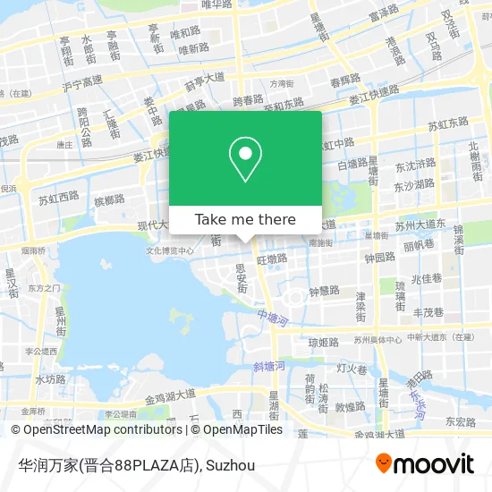 华润万家(晋合88PLAZA店) map