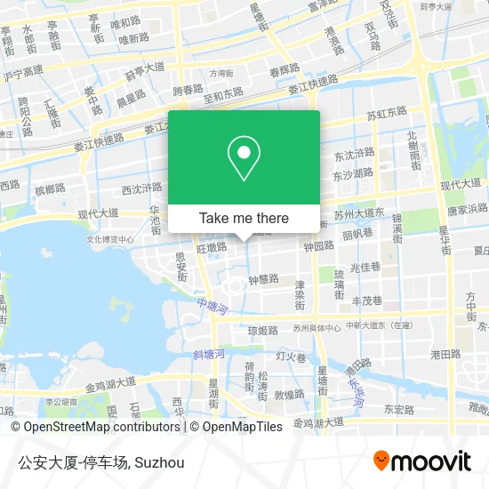 公安大厦-停车场 map