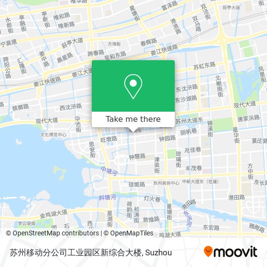 苏州移动分公司工业园区新综合大楼 map