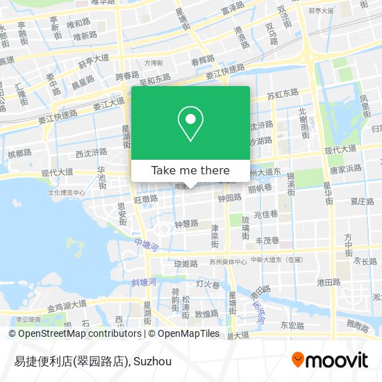 易捷便利店(翠园路店) map