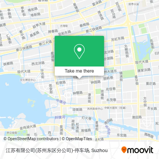 江苏有限公司(苏州东区分公司)-停车场 map