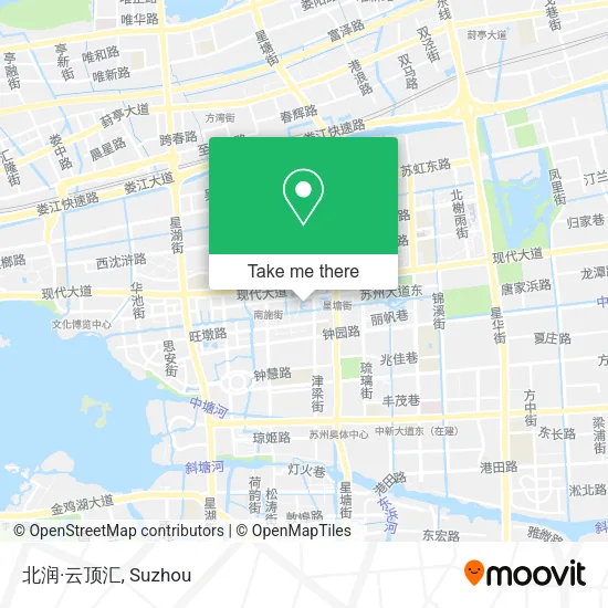 北润·云顶汇 map