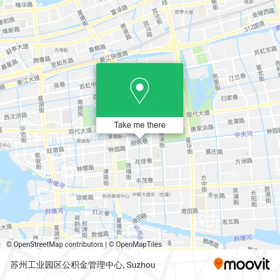 苏州工业园区公积金管理中心 map