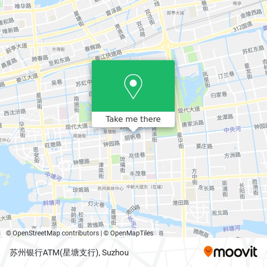 苏州银行ATM(星塘支行) map