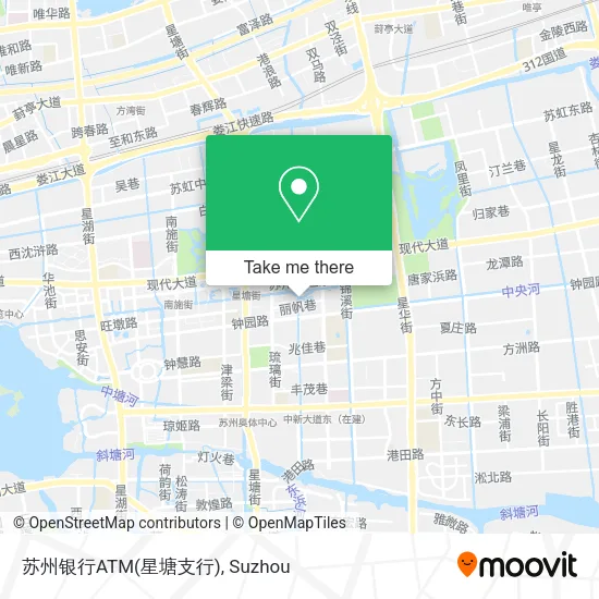 苏州银行ATM(星塘支行) map