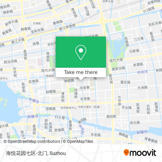 海悦花园七区-北门 map