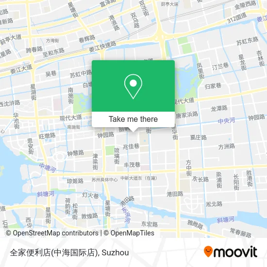 全家便利店(中海国际店) map