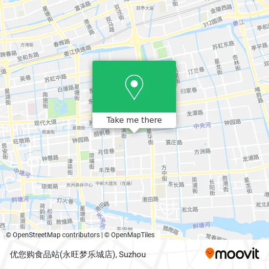 优您购食品站(永旺梦乐城店) map