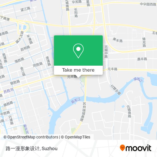 路一漫形象设计 map
