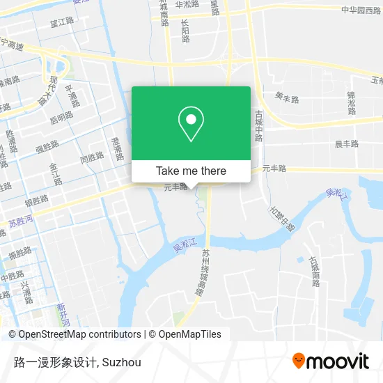 路一漫形象设计 map