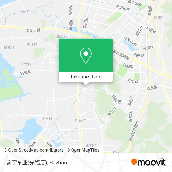蓝宇车业(光福店) map